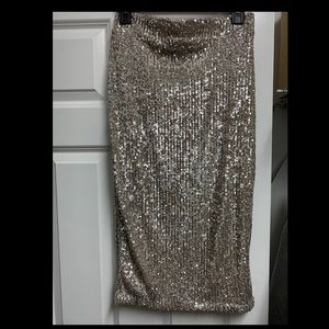 Rachel Zoe Sequin Skirt
